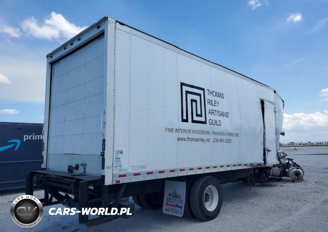 2017 Hino 258-268 Box Truck VIN:5PVNJ8JV1H4S65722 - 3