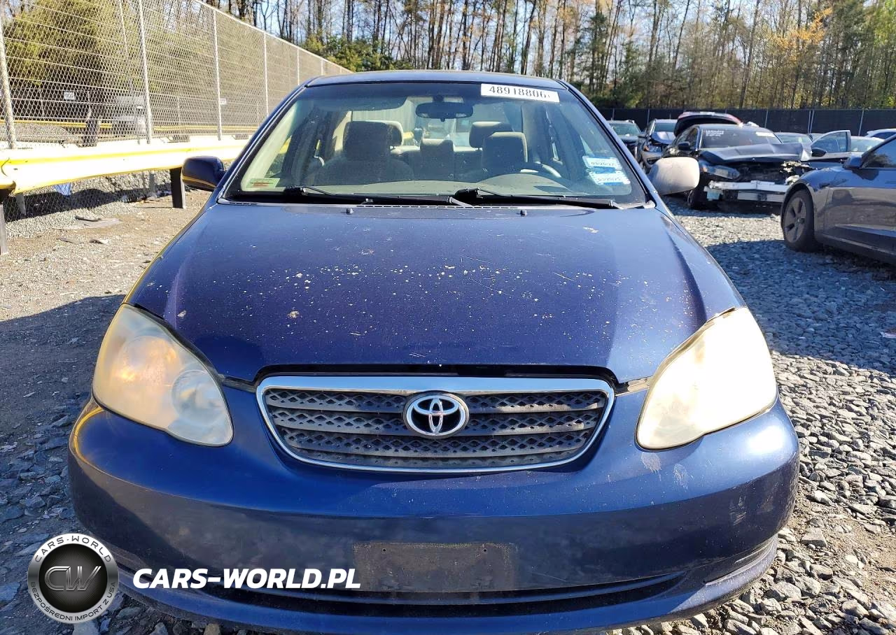 2006 Toyota Corolla Le VIN:2T1BR30E36C638494 - 5