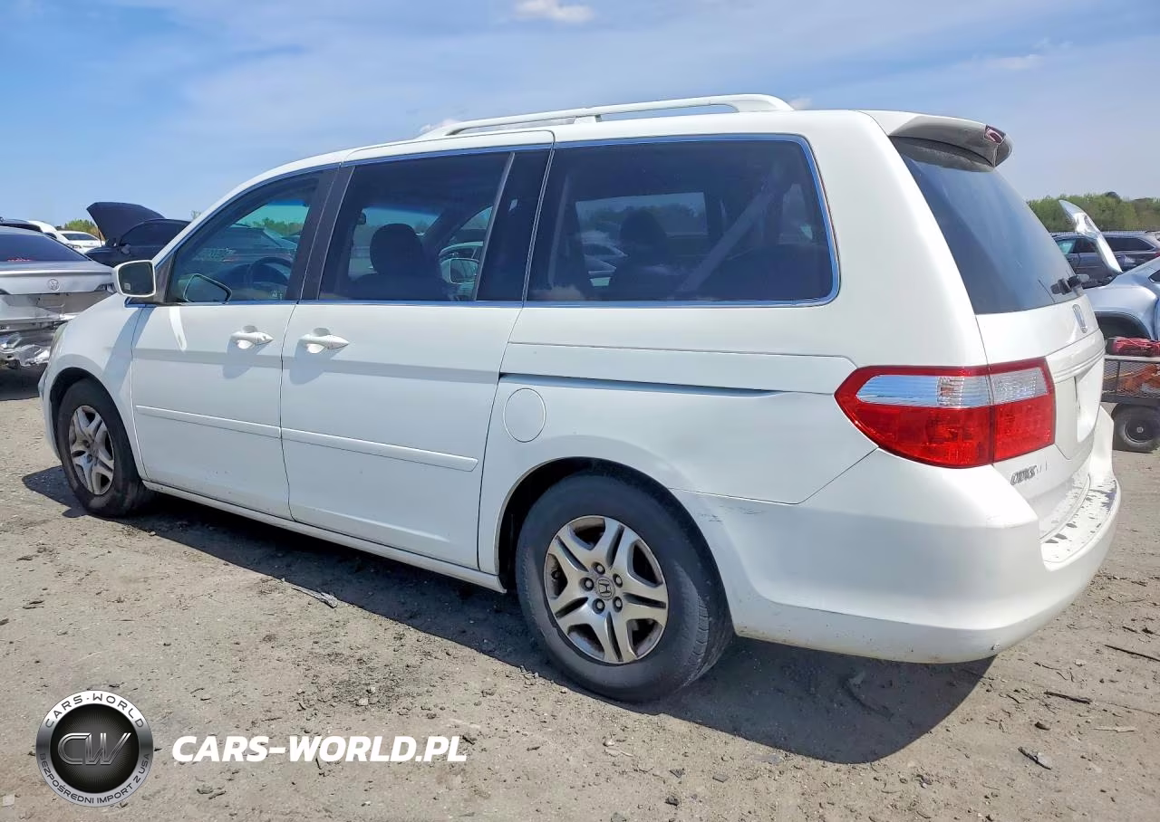 2007 Honda Odyssey Exl VIN:5FNRL38637B447037 - 2