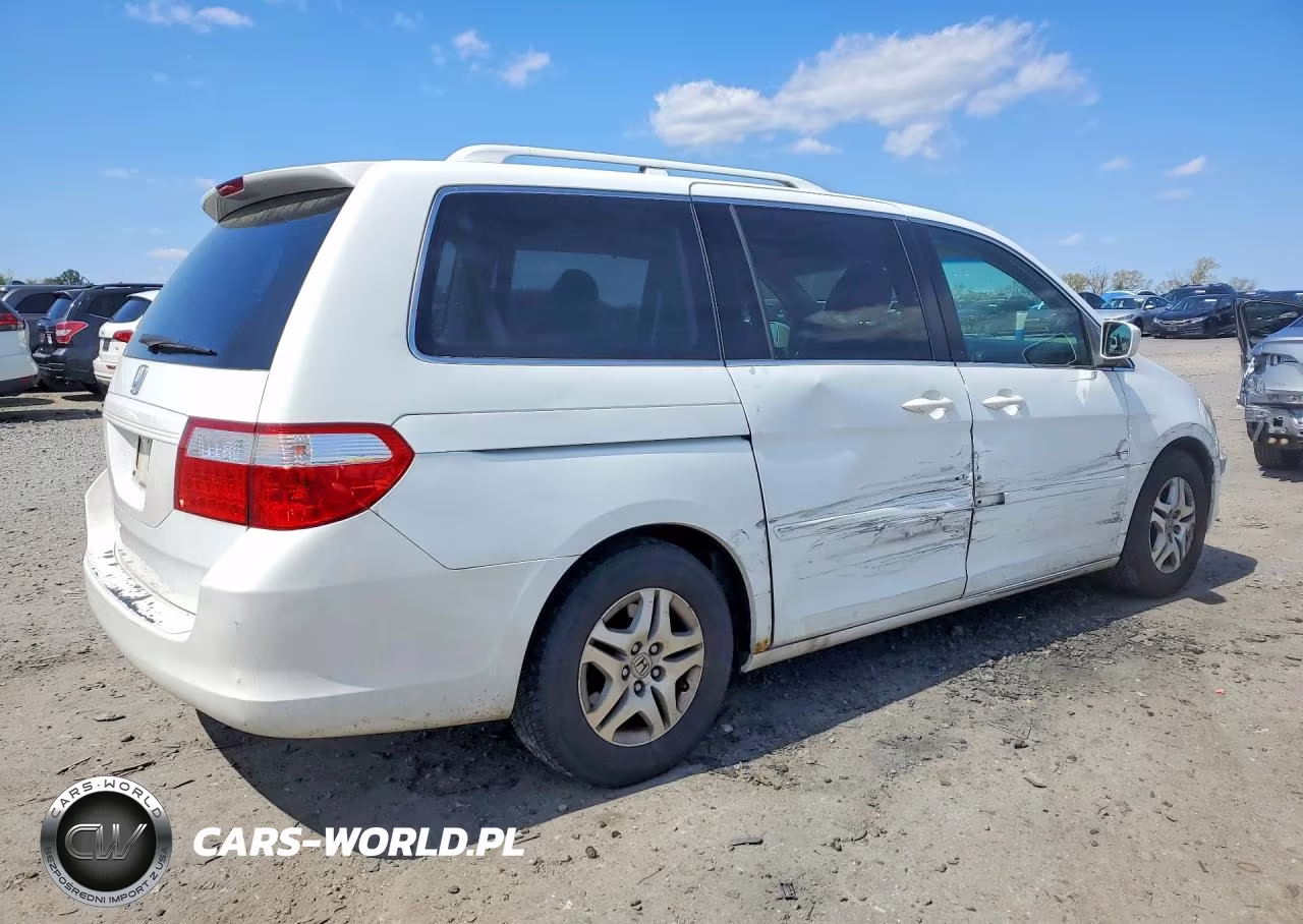 2007 Honda Odyssey Exl VIN:5FNRL38637B447037 - 3