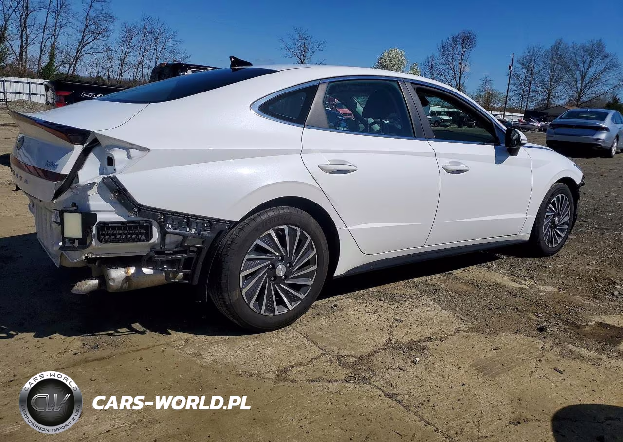 2023 Hyundai Sonata Hybrid Sel VIN:KMHL34JJ0PA078006 - 3