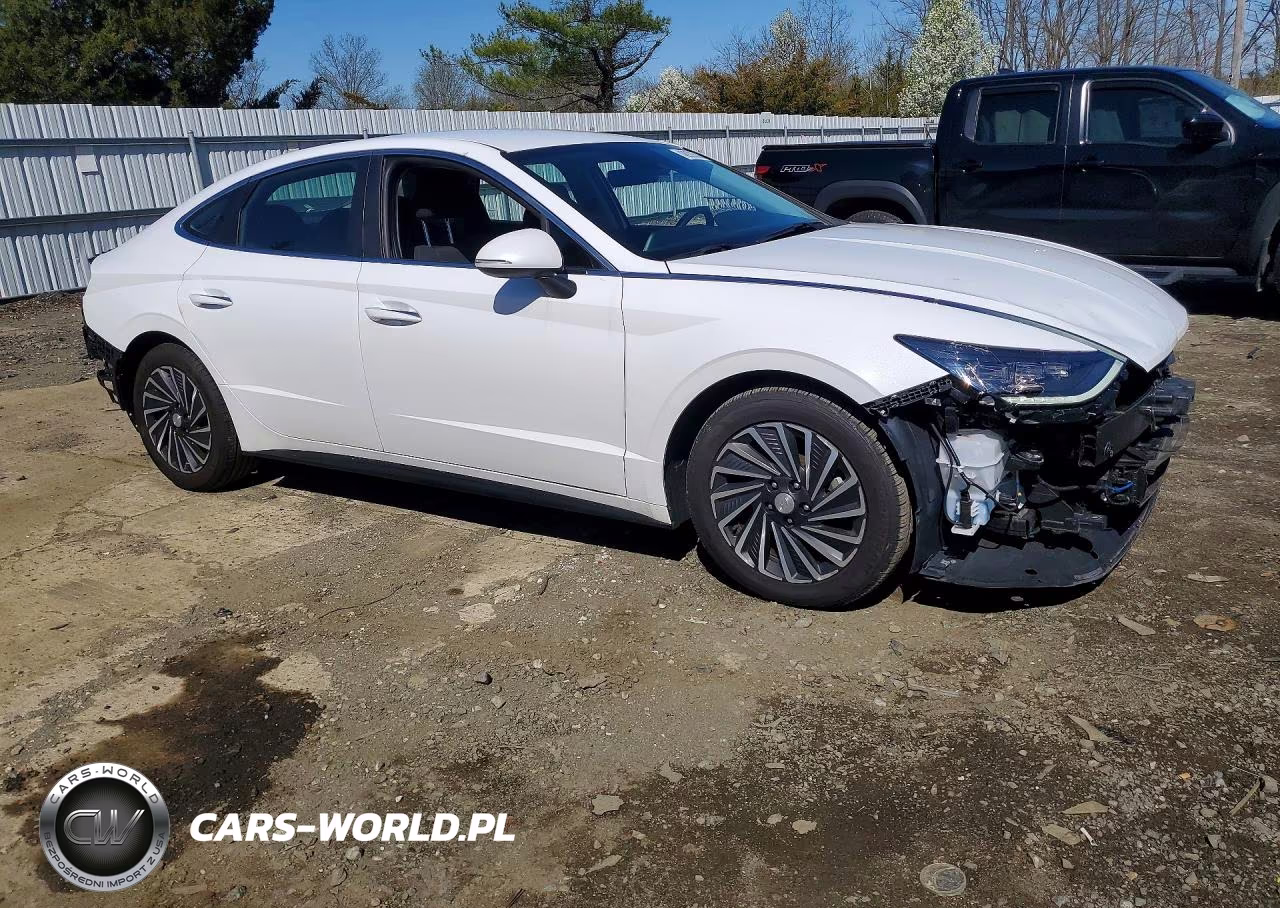 2023 Hyundai Sonata Hybrid Sel VIN:KMHL34JJ0PA078006 - 4