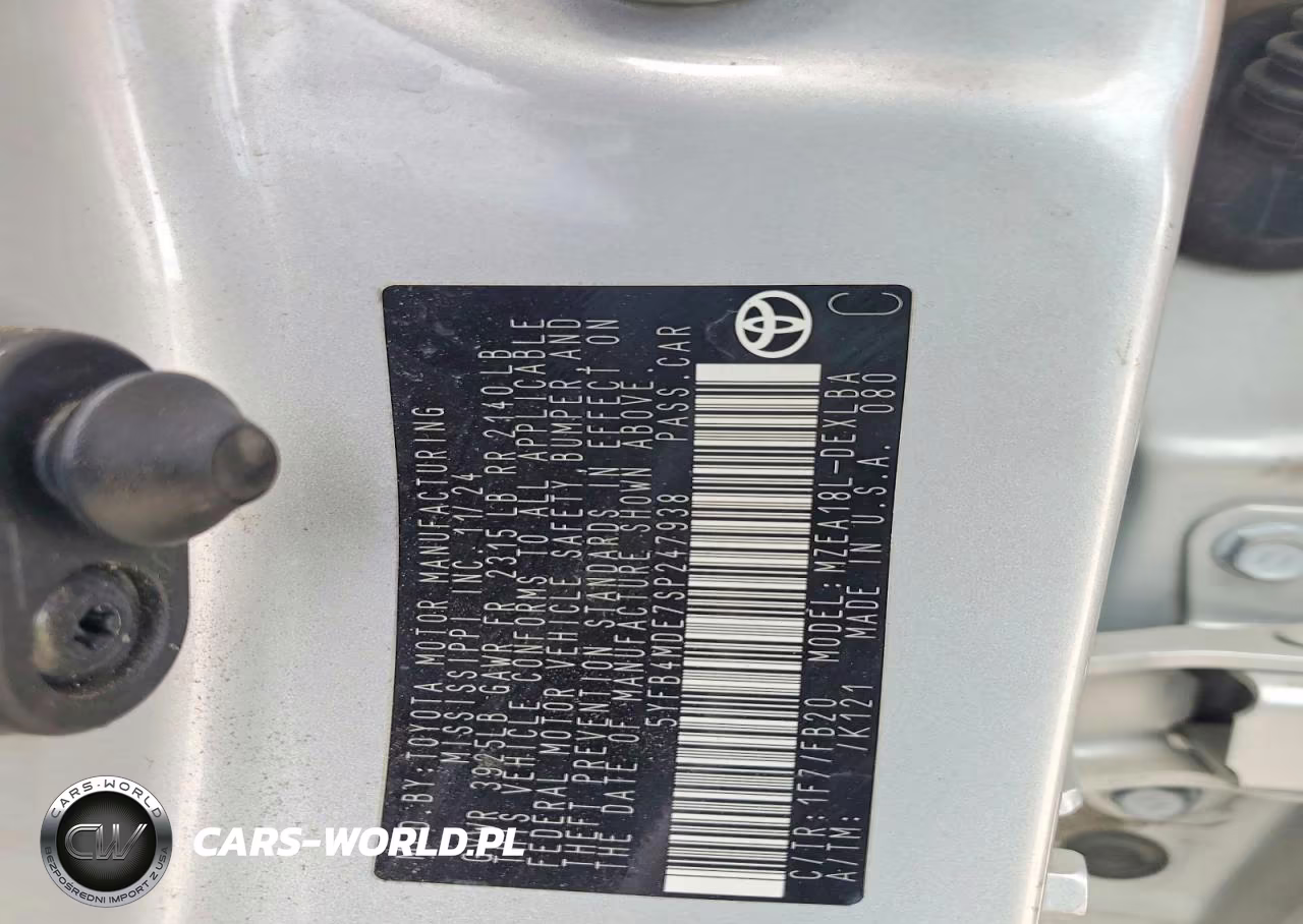 2025 Toyota Corolla Le VIN:5YFB4MDE7SP247938 - 12