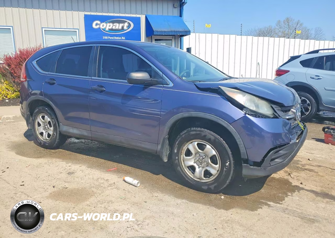 2013 Honda Cr-V Lx VIN:3CZRM3H3XDG708635 - 4