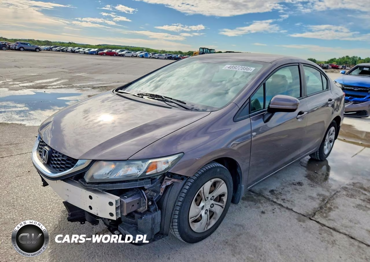 2015 Honda Civic Lx VIN:19XFB2F5XFE113537 - 1