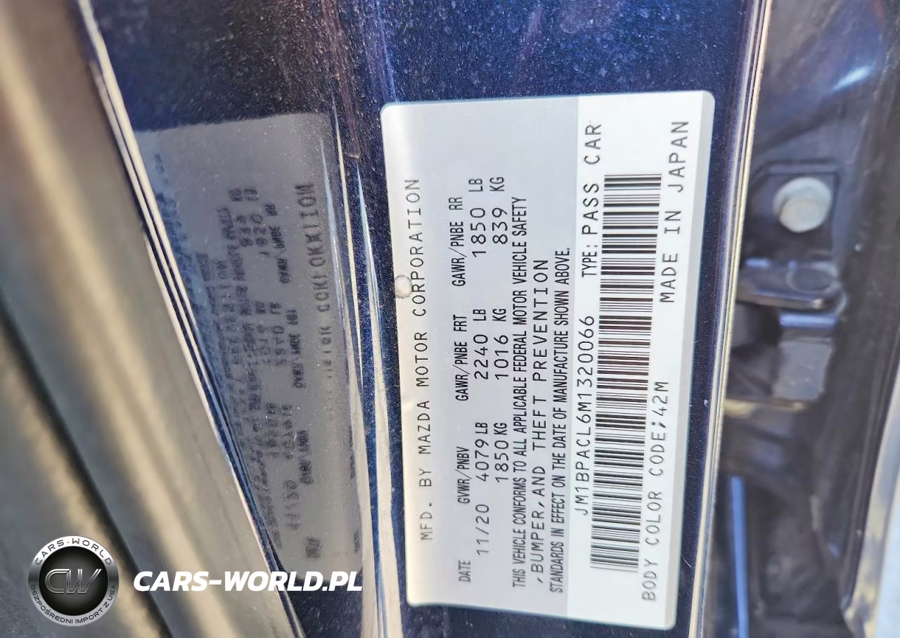 2021 Mazda 3 Preferred VIN:JM1BPACL6M1320066 - 12