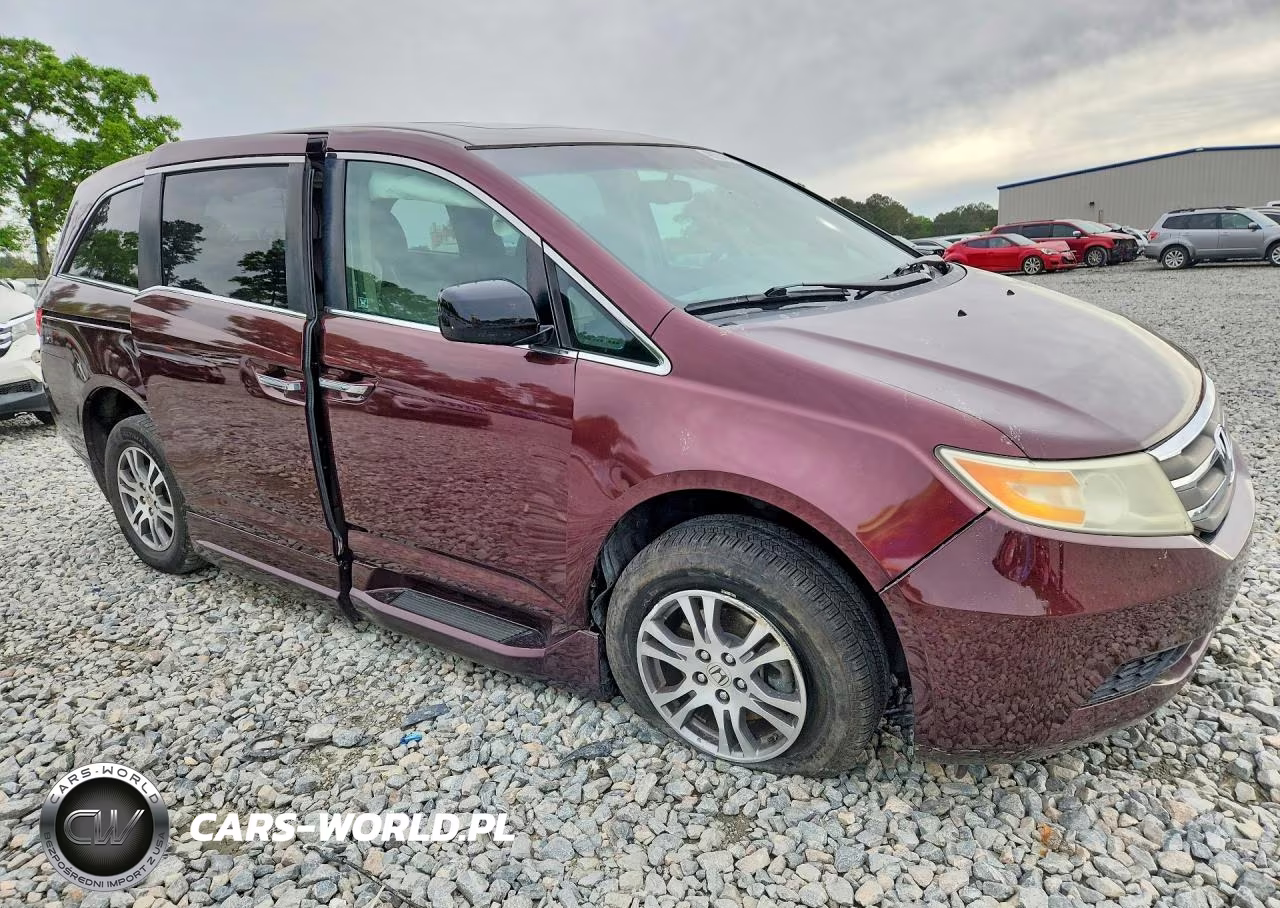 2012 Honda Odyssey Exl VIN:5FNRL5H65CB031593 - 4