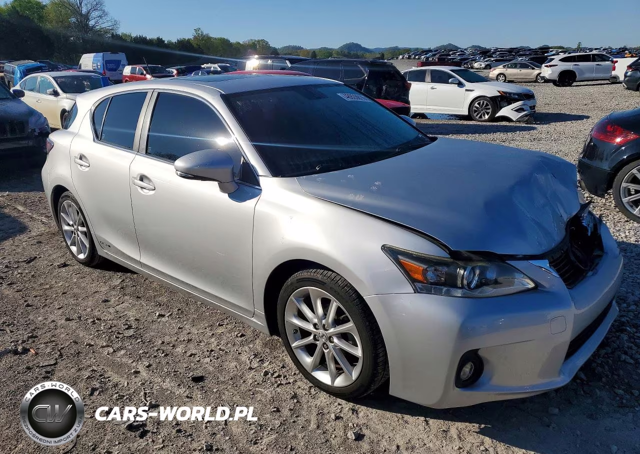 2012 Lexus Ct 200H Premium VIN:JTHKD5BH7C2111472 - 4