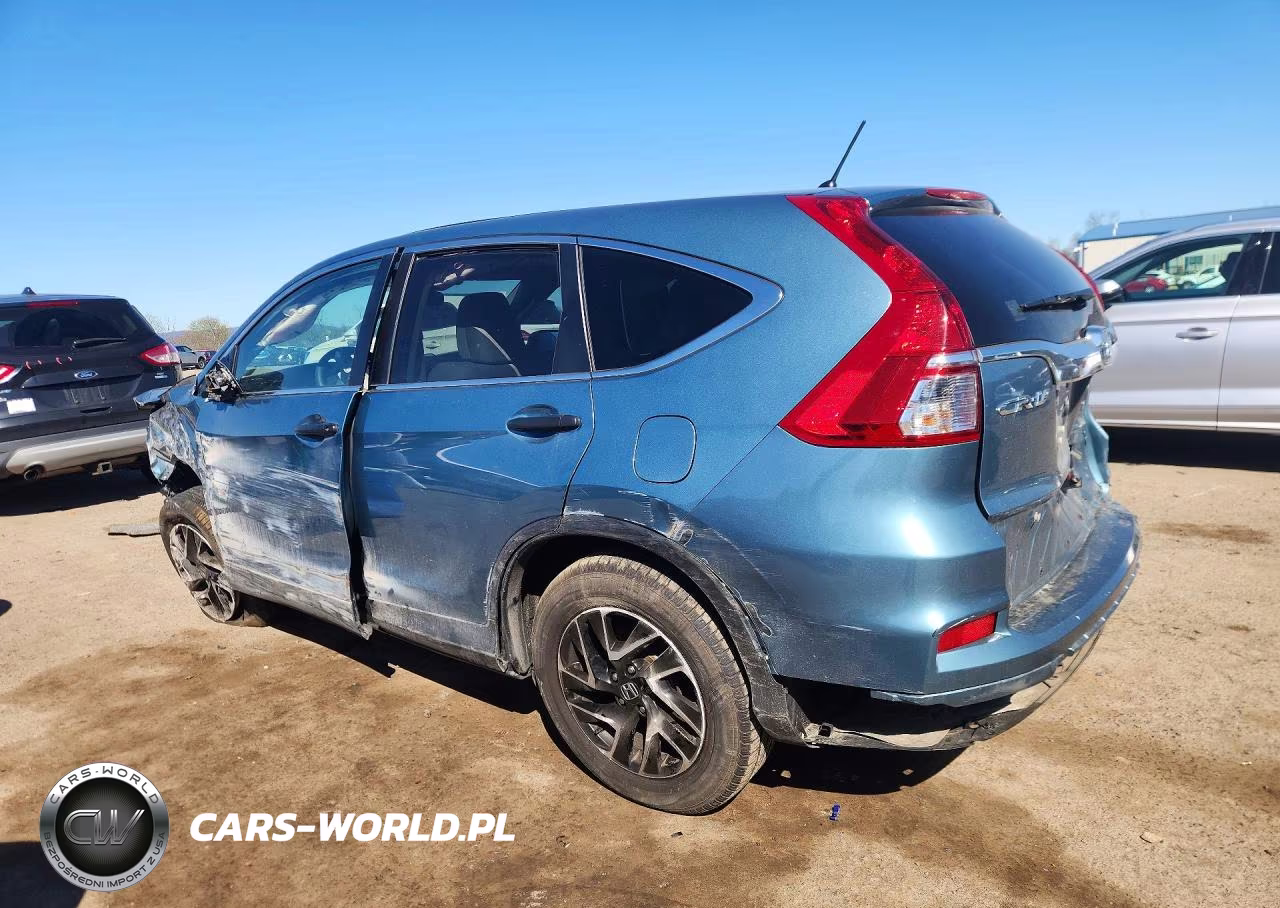 2016 Honda Cr-V Se VIN:5J6RM4H45GL065780 - 2