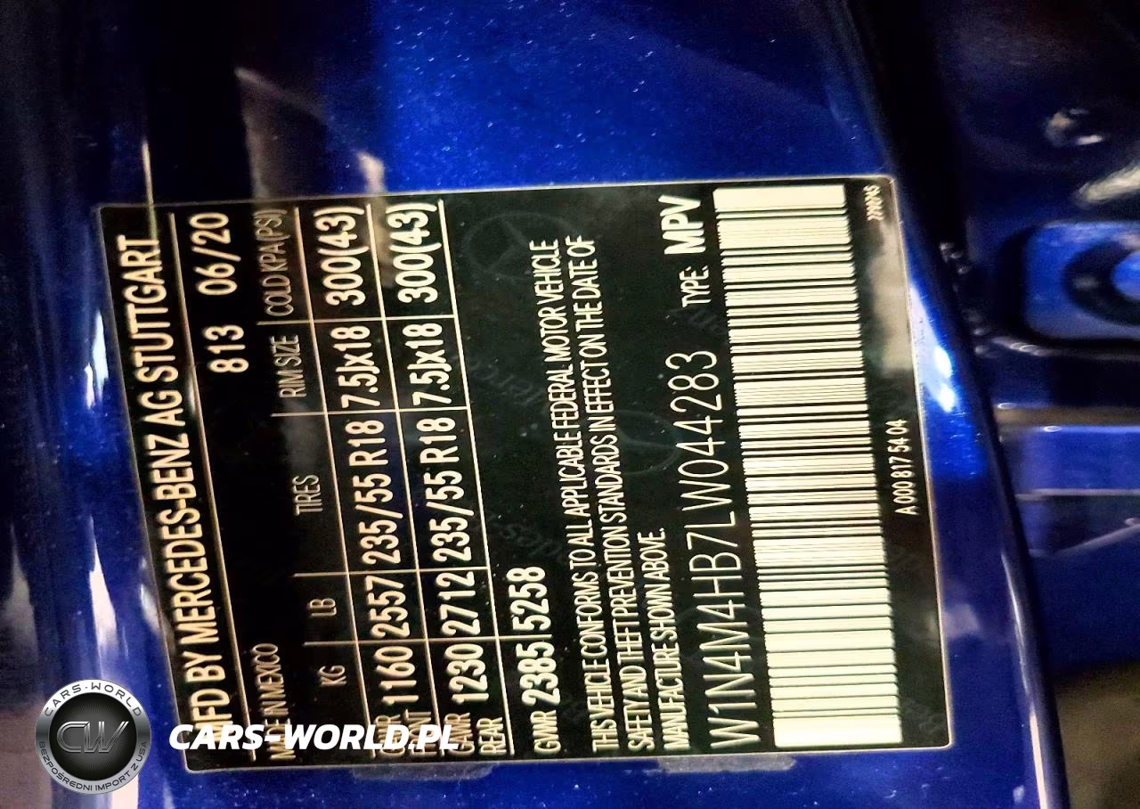 2020 Mercedes-Benz Glb 250 4Matic VIN:W1N4M4HB7LW044283 - 13