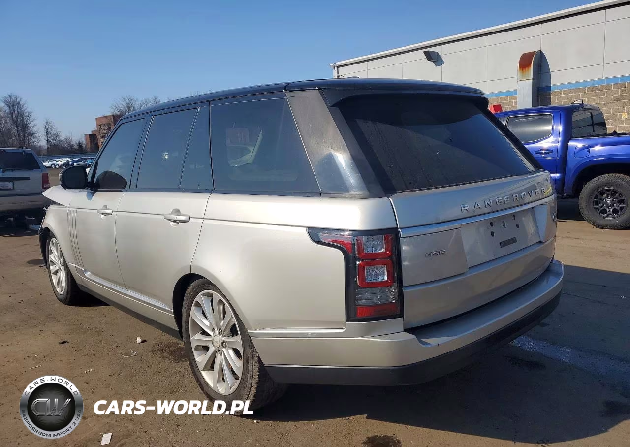 2015 Land Rover Range Rover Hse VIN:SALGS2VFXFA199118 - 2