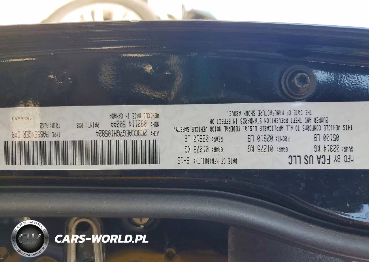 2016 Chrysler 300C VIN:2C3CCAEG7GH105824 - 12
