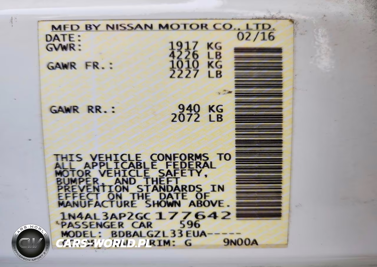 2016 Nissan Altima 2.5 S VIN:1N4AL3AP2GC177642 - 13