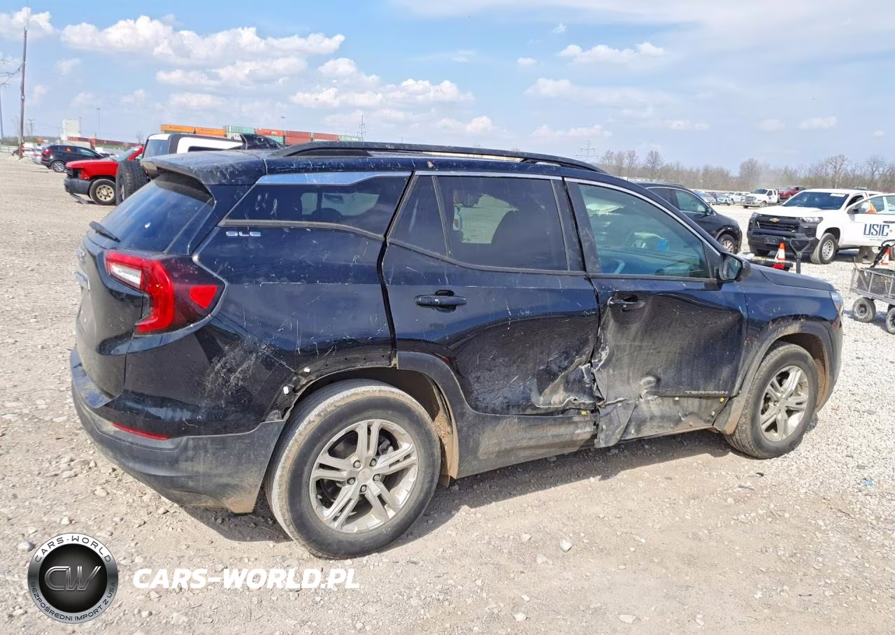 2022 GMC Terrain Sle VIN:3GKALMEV3NL275545 - 3
