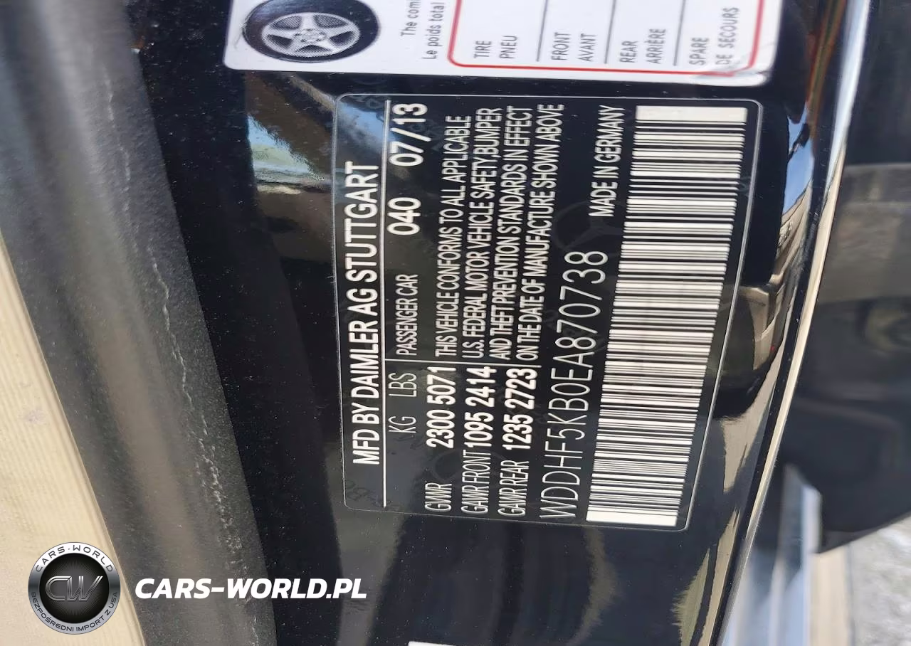 2014 Mercedes-Benz E 350 VIN:WDDHF5KB0EA870738 - 12