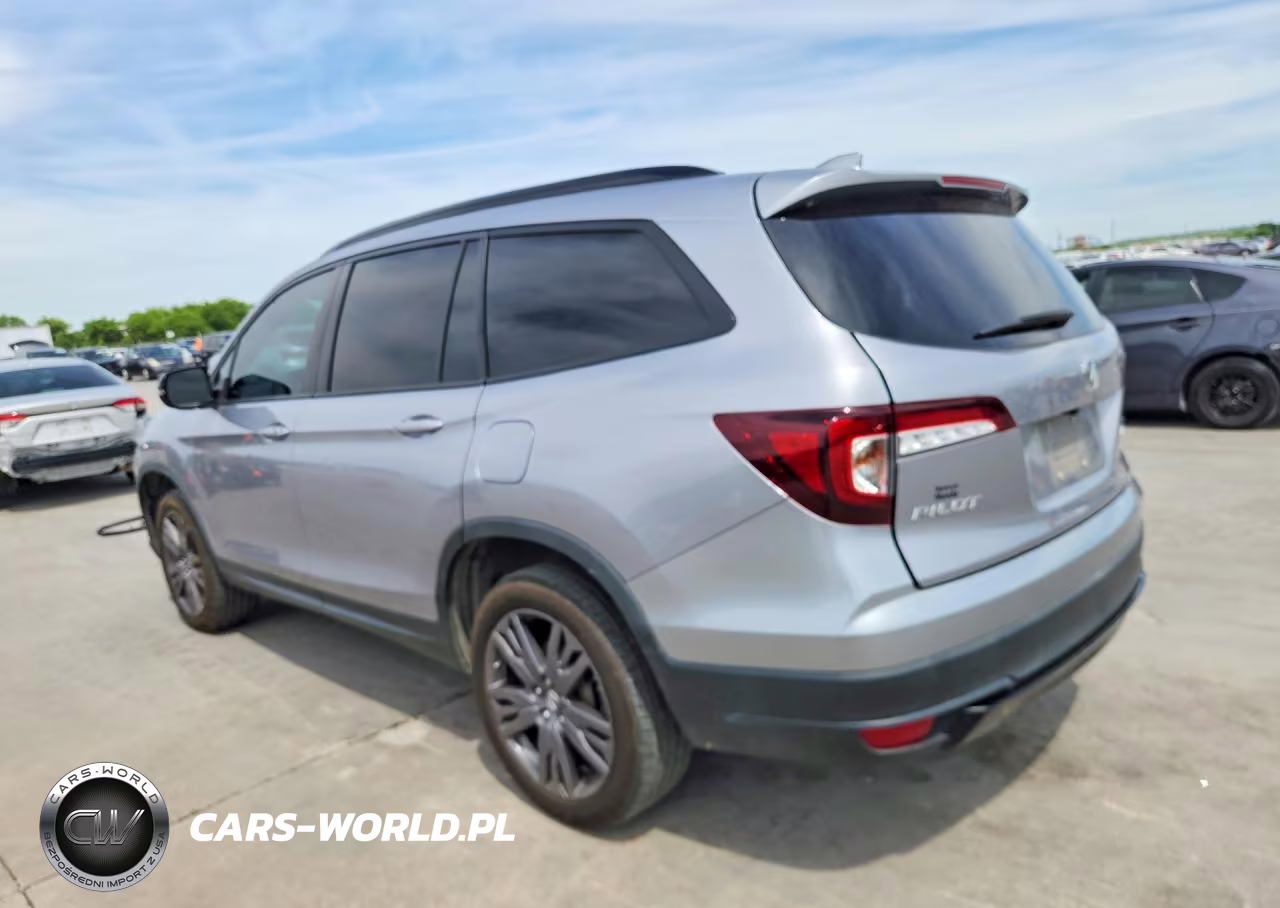2022 Honda Pilot Sport VIN:5FNYF6H39NB072570 - 2