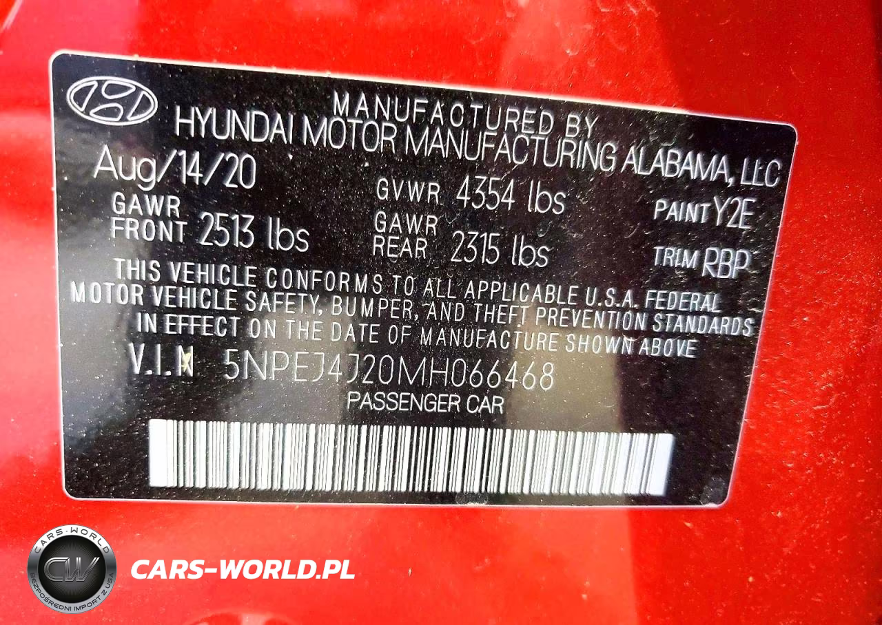 2021 Hyundai Sonata Sel Plus VIN:5NPEJ4J20MH066468 - 13
