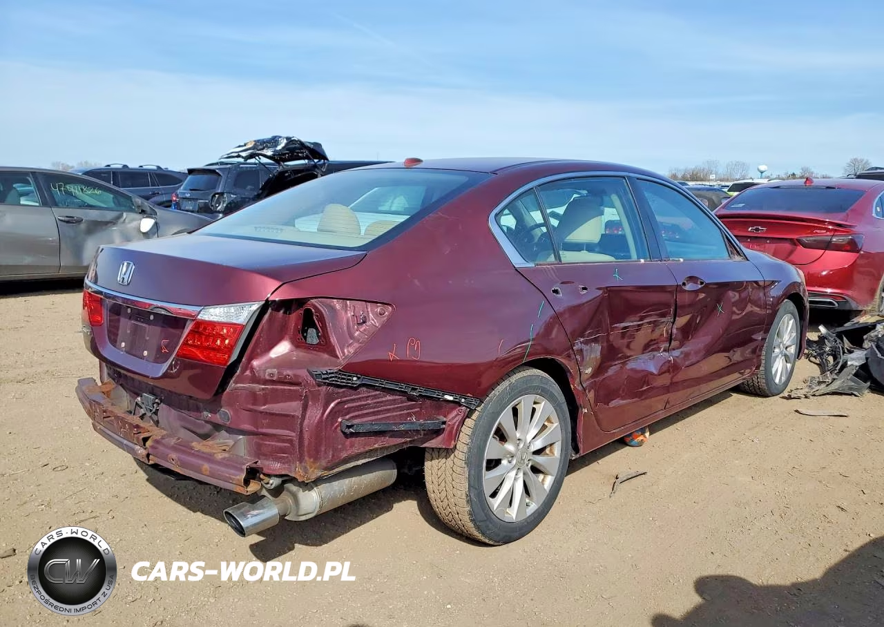 2014 Honda Accord Exl VIN:1HGCR2F81EA169345 - 3