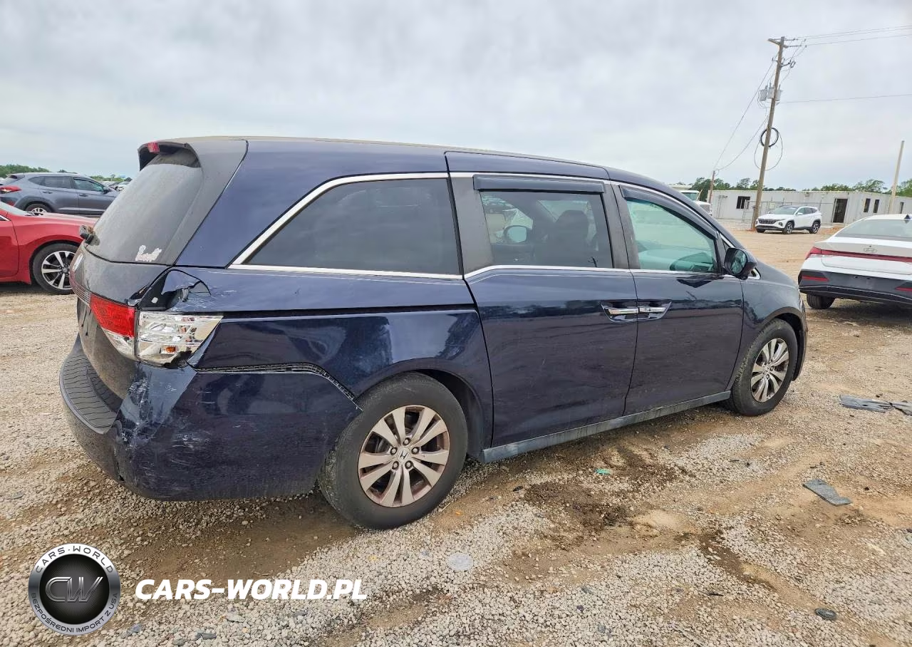 2014 Honda Odyssey Ex VIN:5FNRL5H41EB001654 - 3