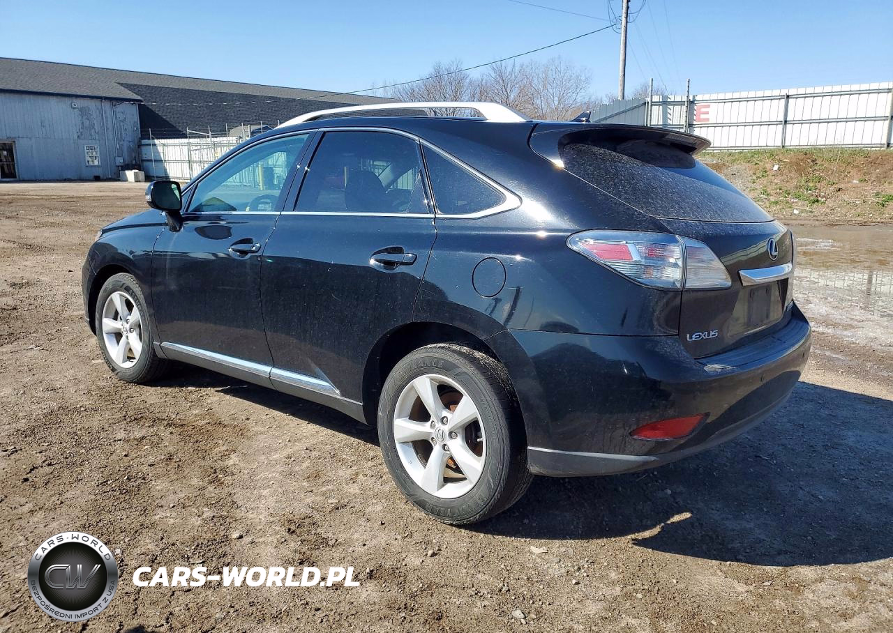 2010 Lexus Rx 350 Base VIN:2T2BK1BA6AC004474 - 2