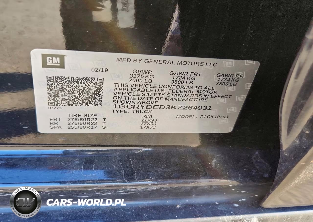 2019 Chevrolet Silverado K1500 Lt VIN:1GCRYDED3KZ264931 - 13