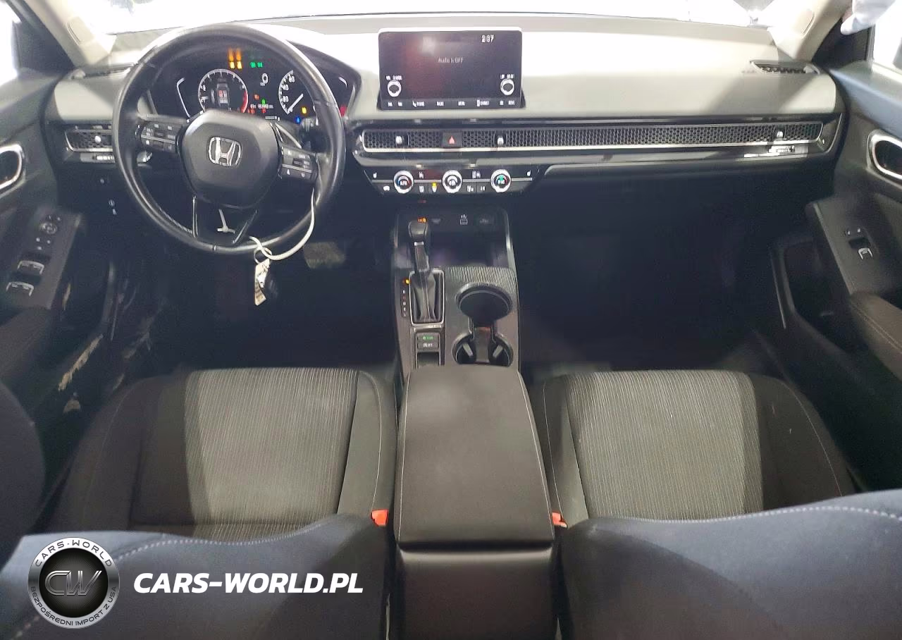 2022 Honda Civic Ex VIN:2HGFE1F73NH324506 - 8
