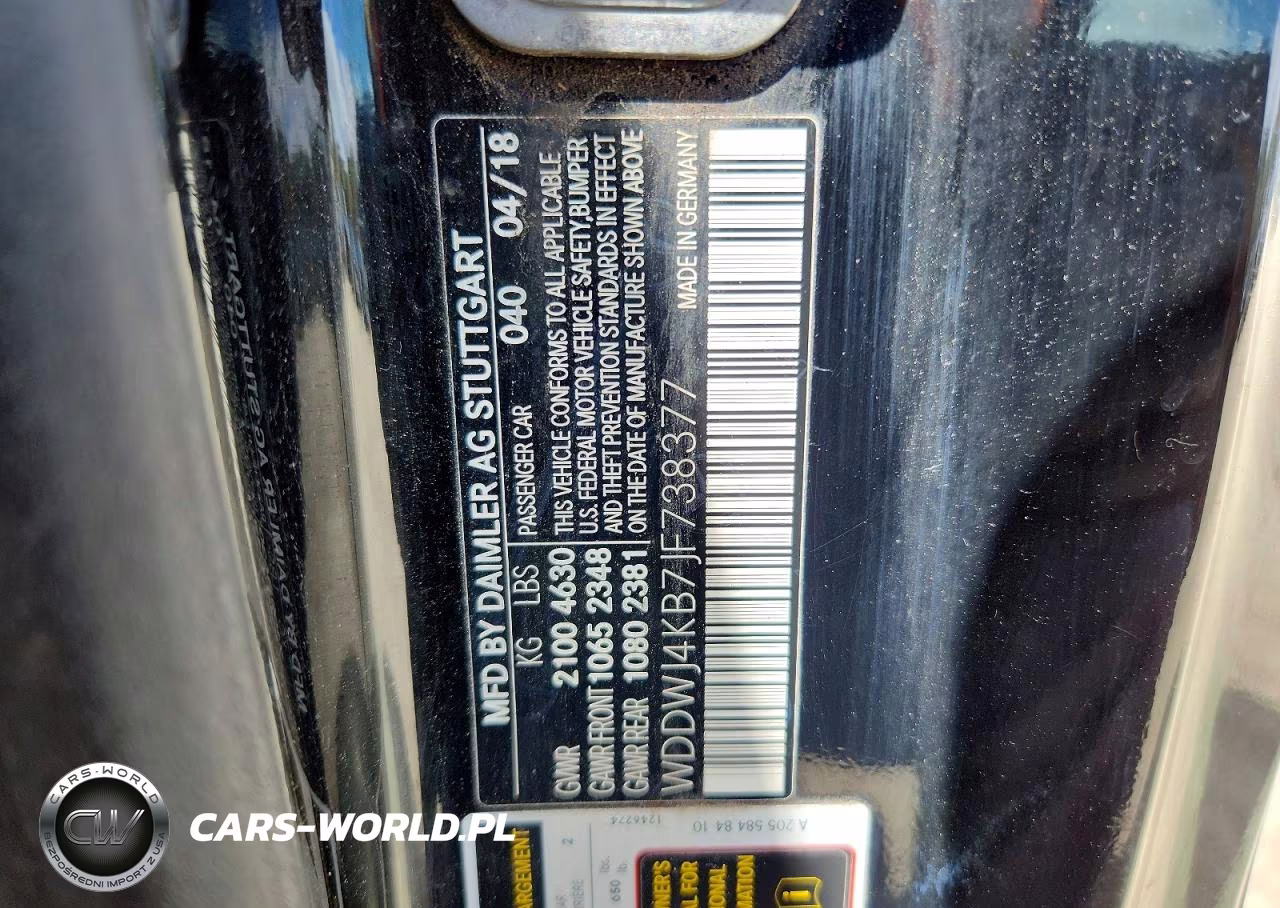 2018 Mercedes-Benz C 300 4Matic VIN:WDDWJ4KB7JF738377 - 12