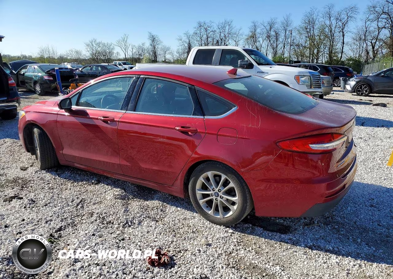 2019 Ford Fusion Se VIN:3FA6P0HD8KR132204 - 2