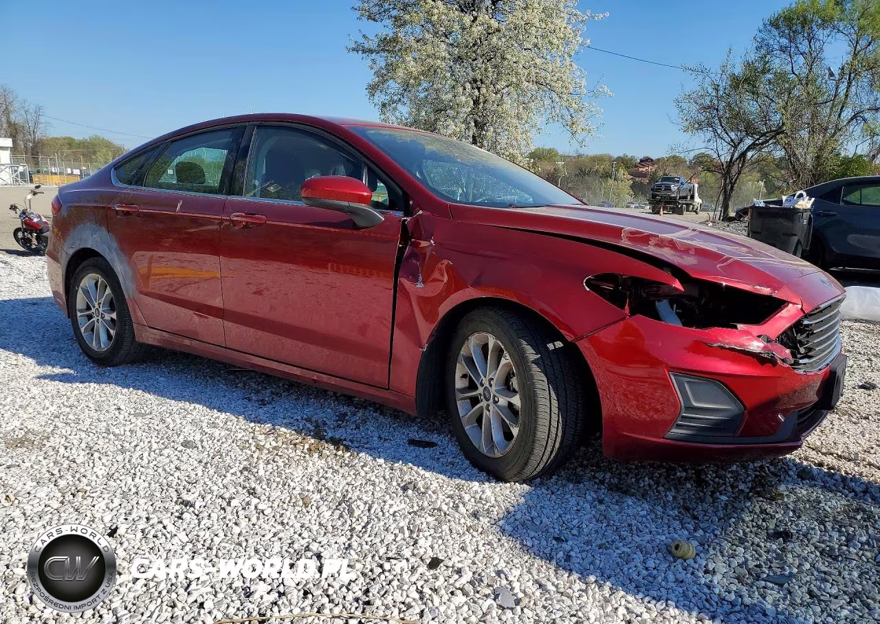 2019 Ford Fusion Se VIN:3FA6P0HD8KR132204 - 4
