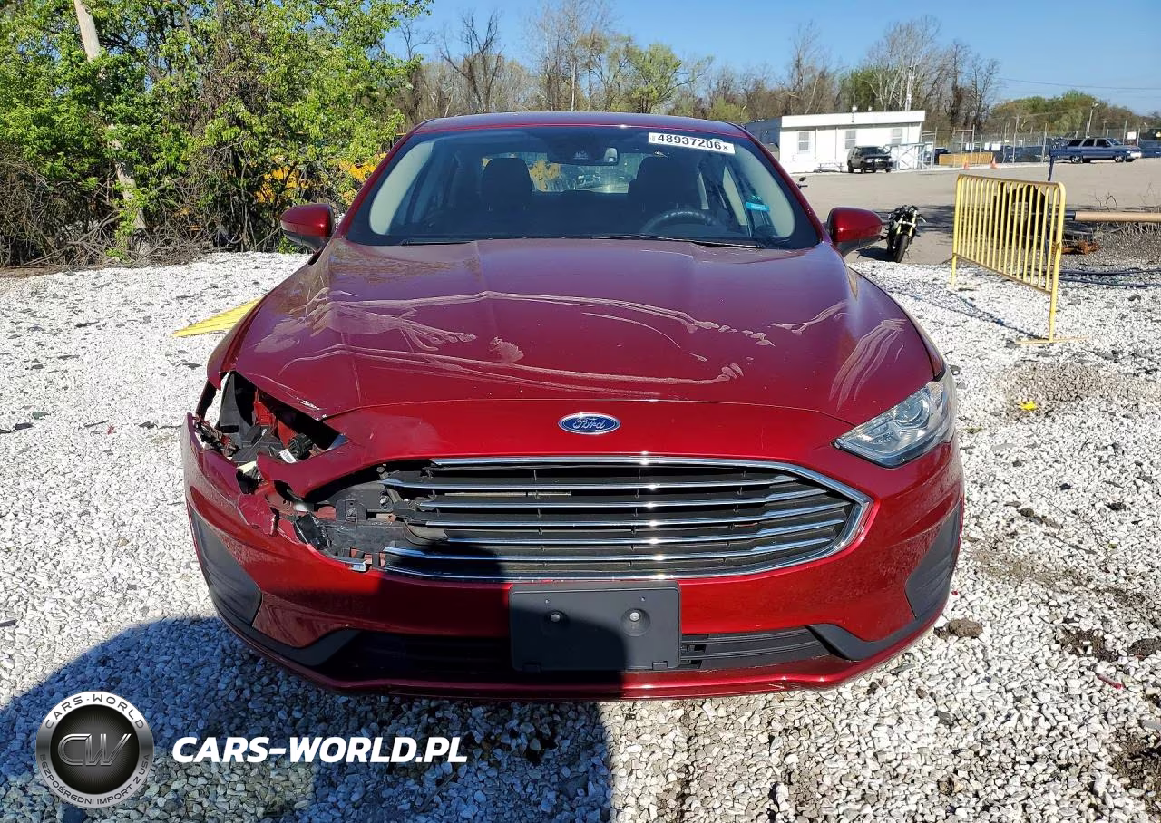 2019 Ford Fusion Se VIN:3FA6P0HD8KR132204 - 5