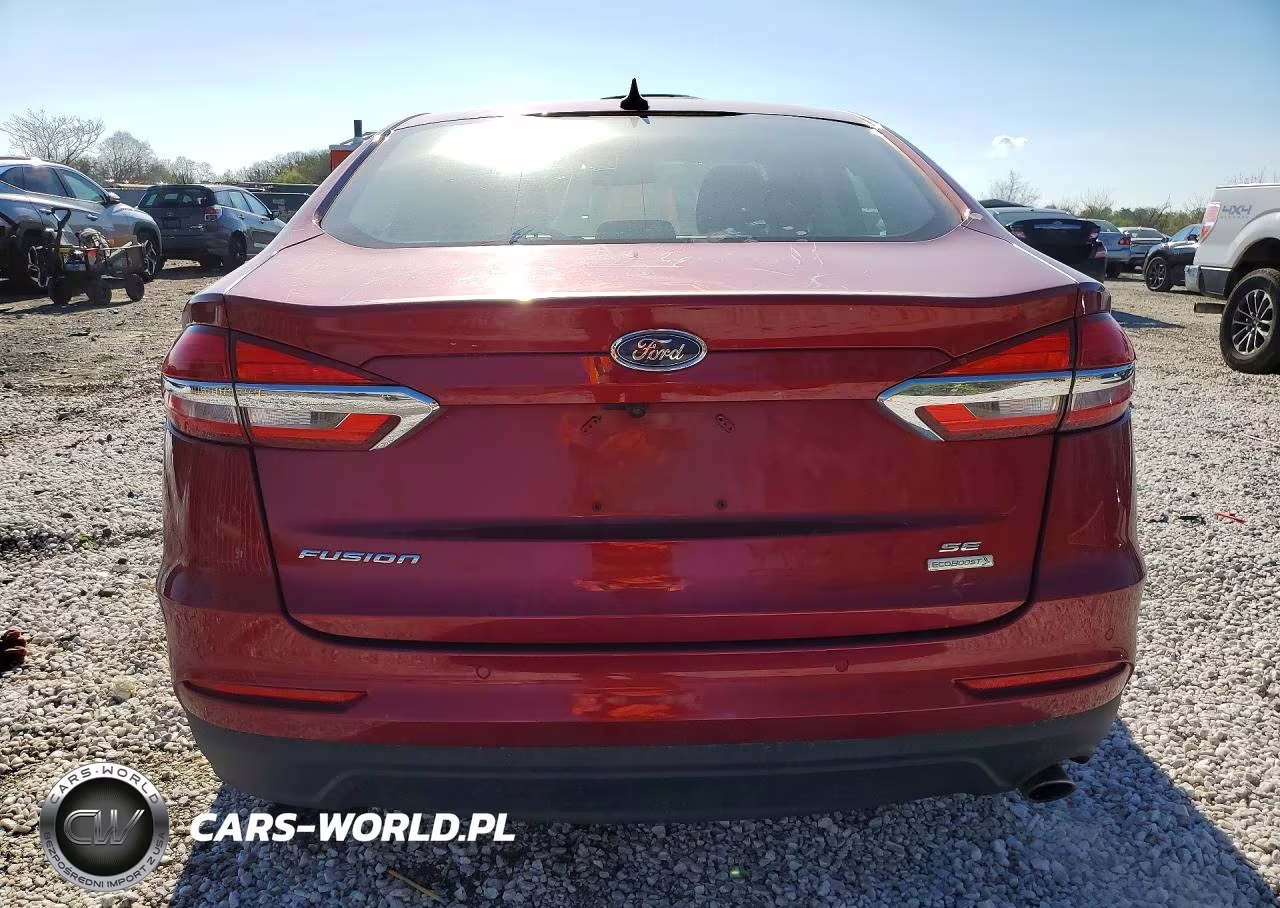 2019 Ford Fusion Se VIN:3FA6P0HD8KR132204 - 6