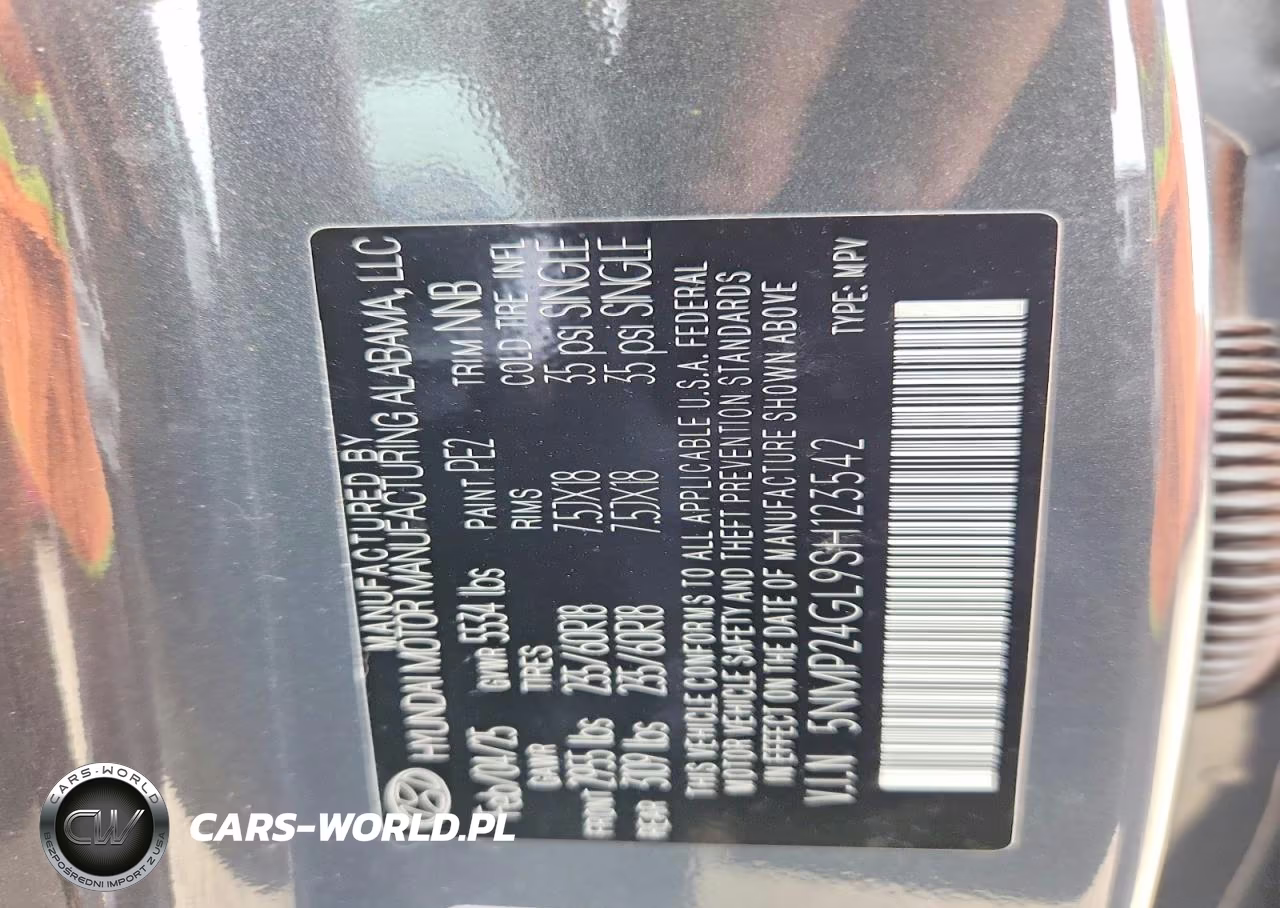 2025 Hyundai Santa Fe Sel VIN:5NMP24GL9SH123542 - 13