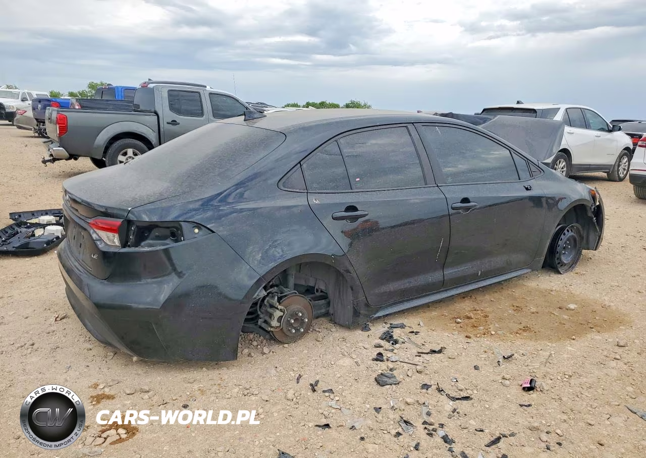 2021 Toyota Corolla VIN:5YFEPMAEXMP249551 - 3