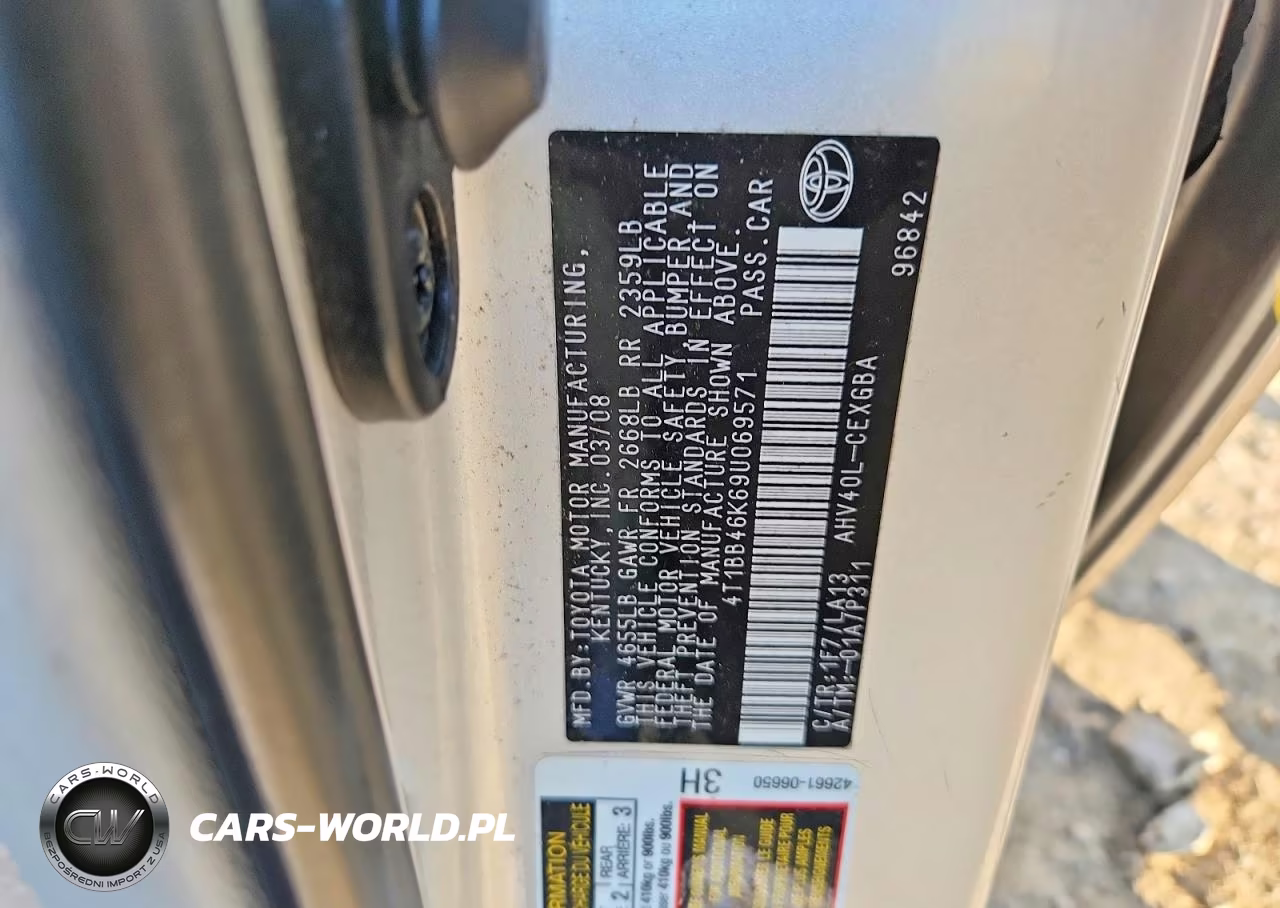 2009 Toyota Camry Hybrid Base VIN:4T1BB46K69U069571 - 12