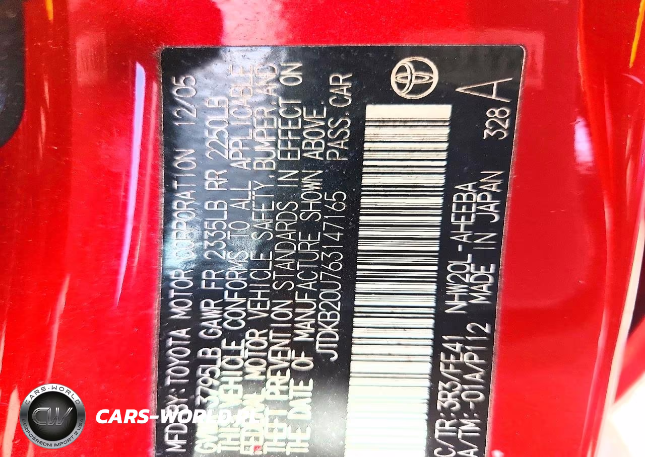 2006 Toyota Prius Base VIN:JTDKB20U763147165 - 14