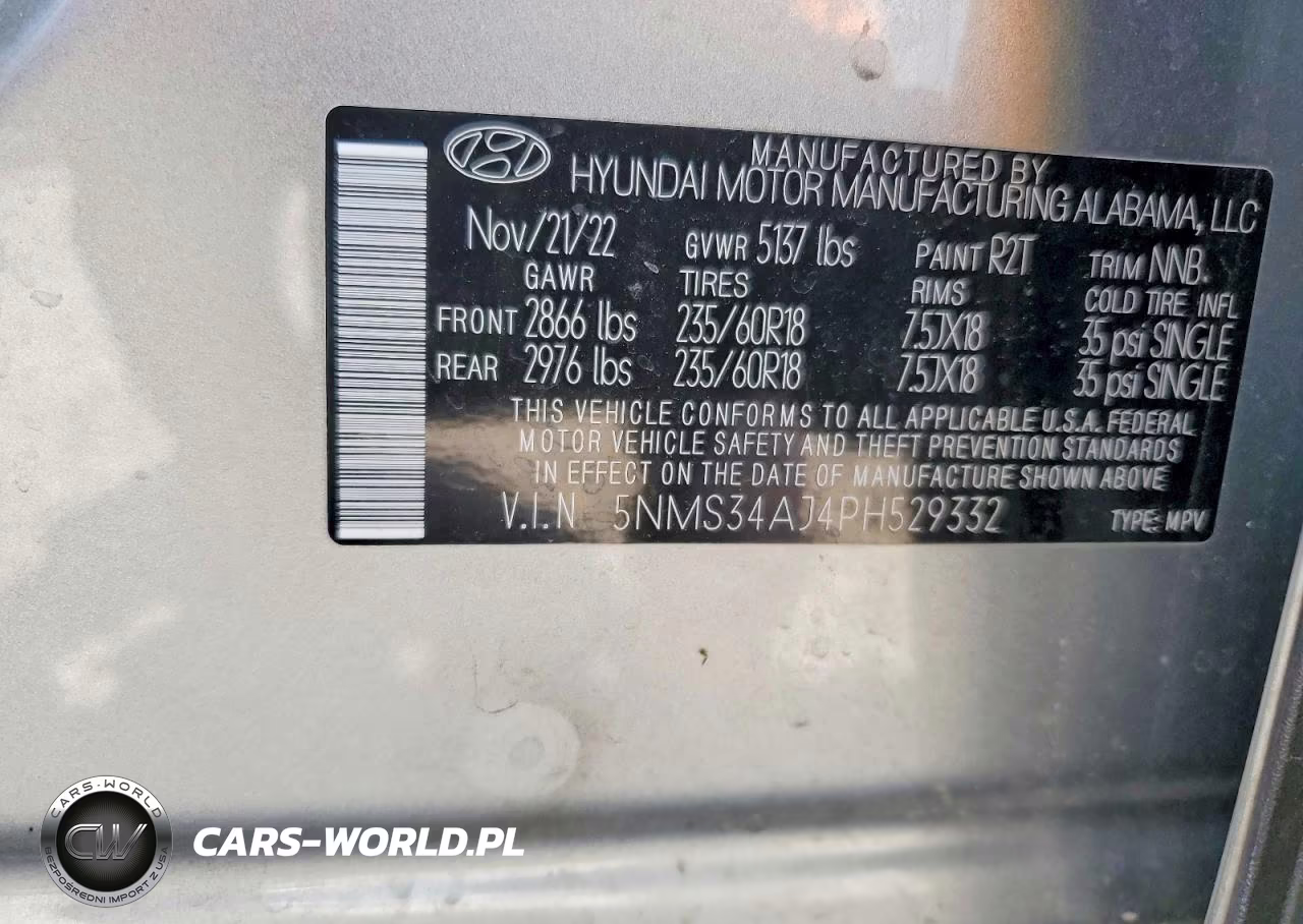 2023 Hyundai Santa Fe Sel VIN:5NMS34AJ4PH529332 - 13