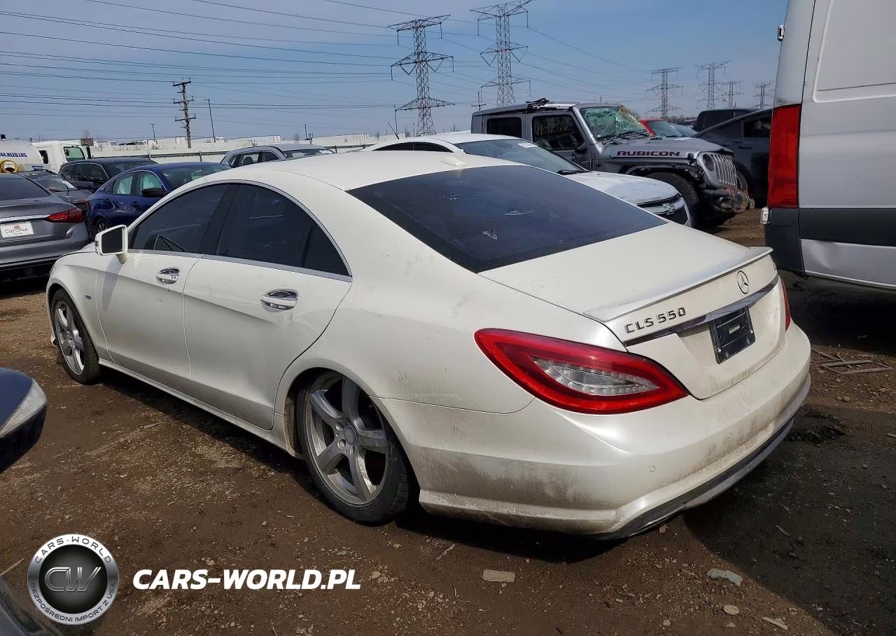 2012 Mercedes-Benz Cls 550 4Matic VIN:WDDLJ9BB3CA044365 - 2