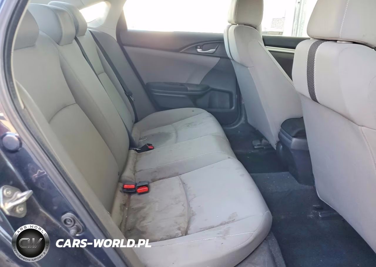 2019 Honda Civic Lx VIN:19XFC2F69KE207070 - 10