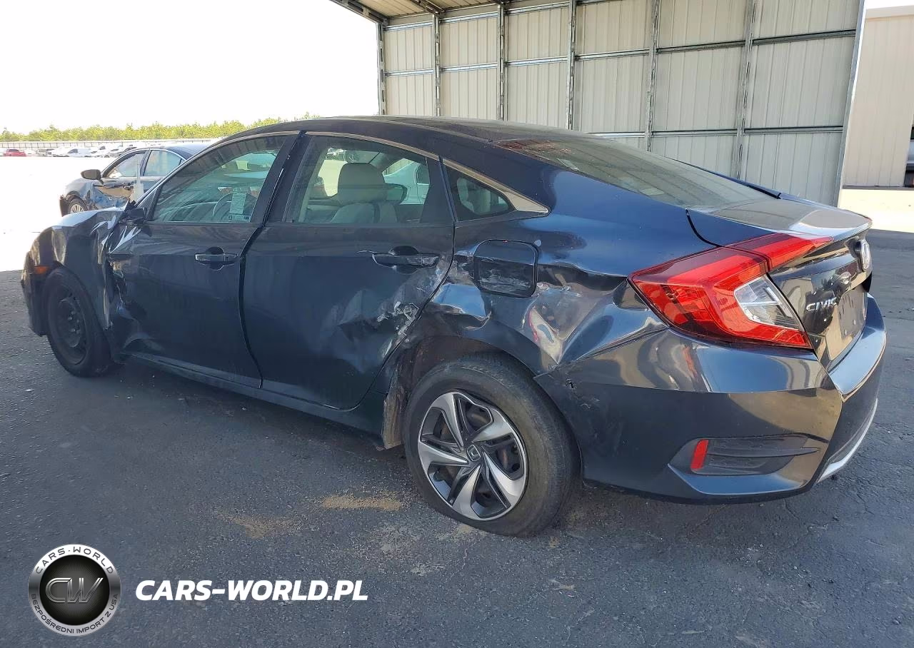 2019 Honda Civic Lx VIN:19XFC2F69KE207070 - 2