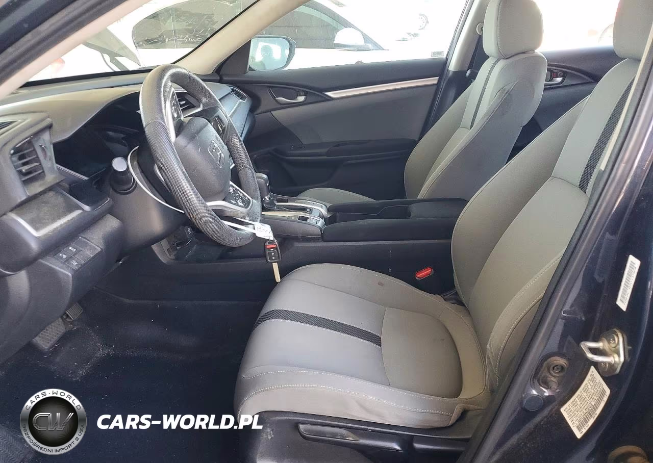 2019 Honda Civic Lx VIN:19XFC2F69KE207070 - 7