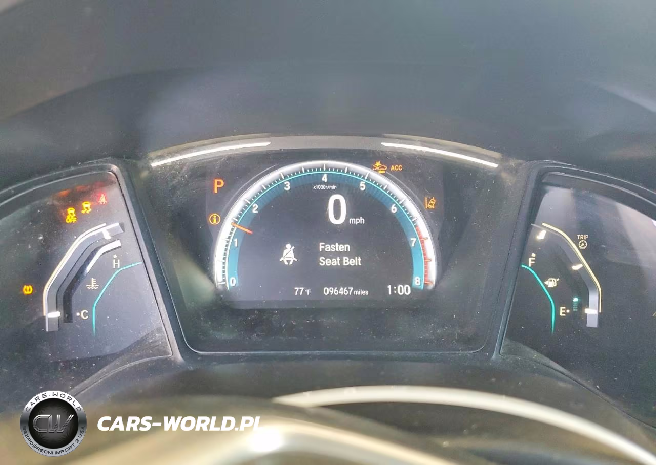 2019 Honda Civic Lx VIN:19XFC2F69KE207070 - 9