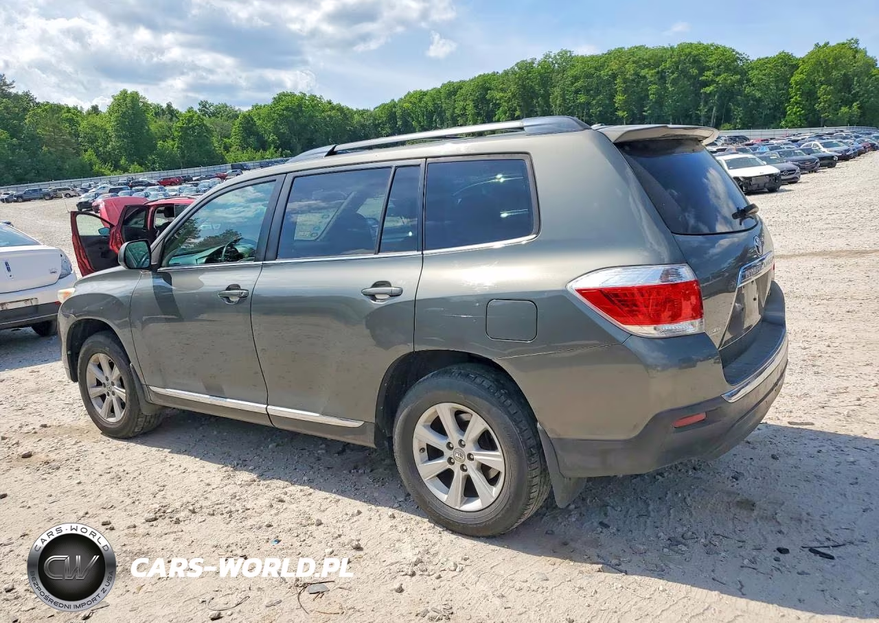 2012 Toyota Highlander Se VIN:5TDBK3EH2CS101206 - 2