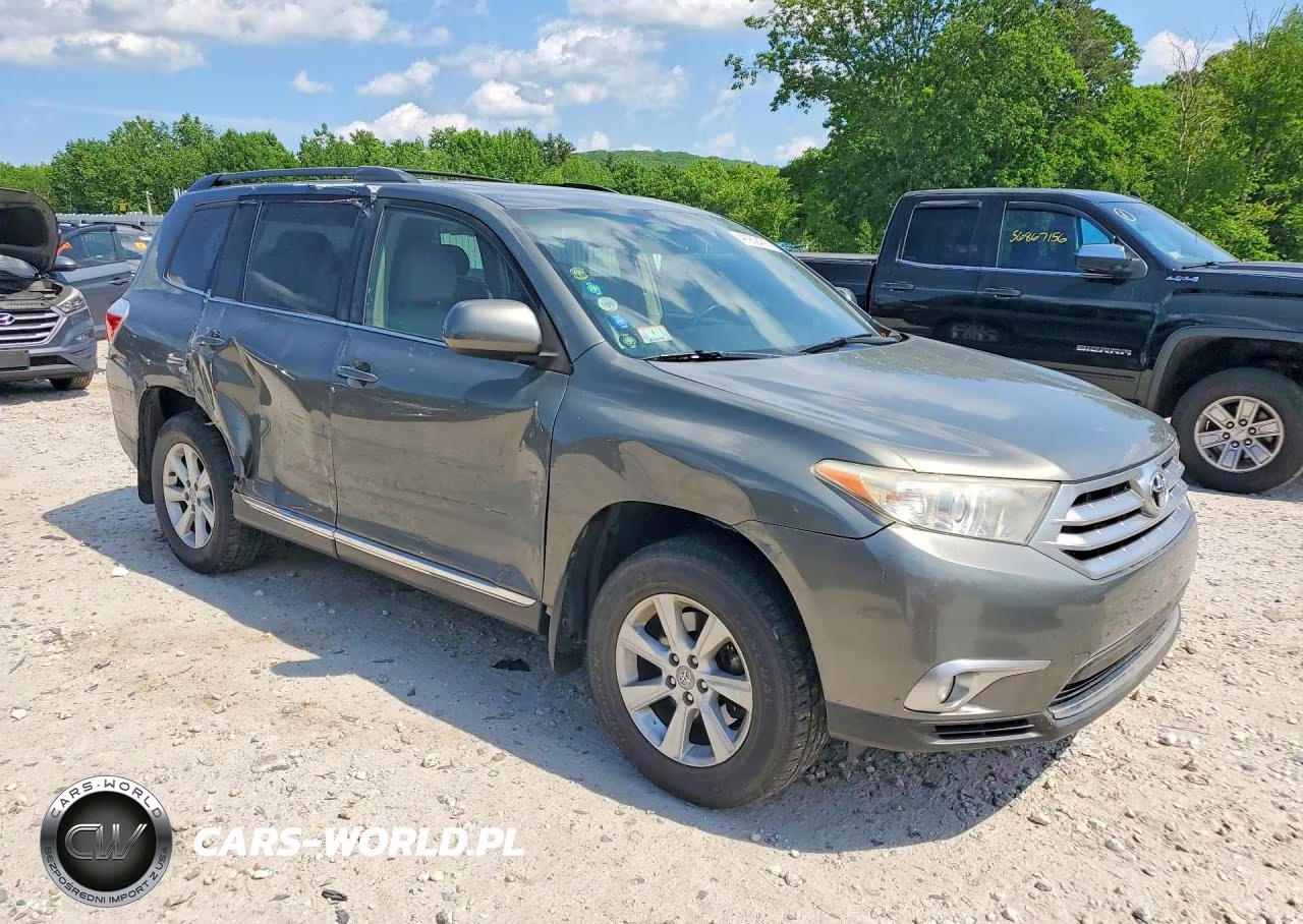 2012 Toyota Highlander Se VIN:5TDBK3EH2CS101206 - 4