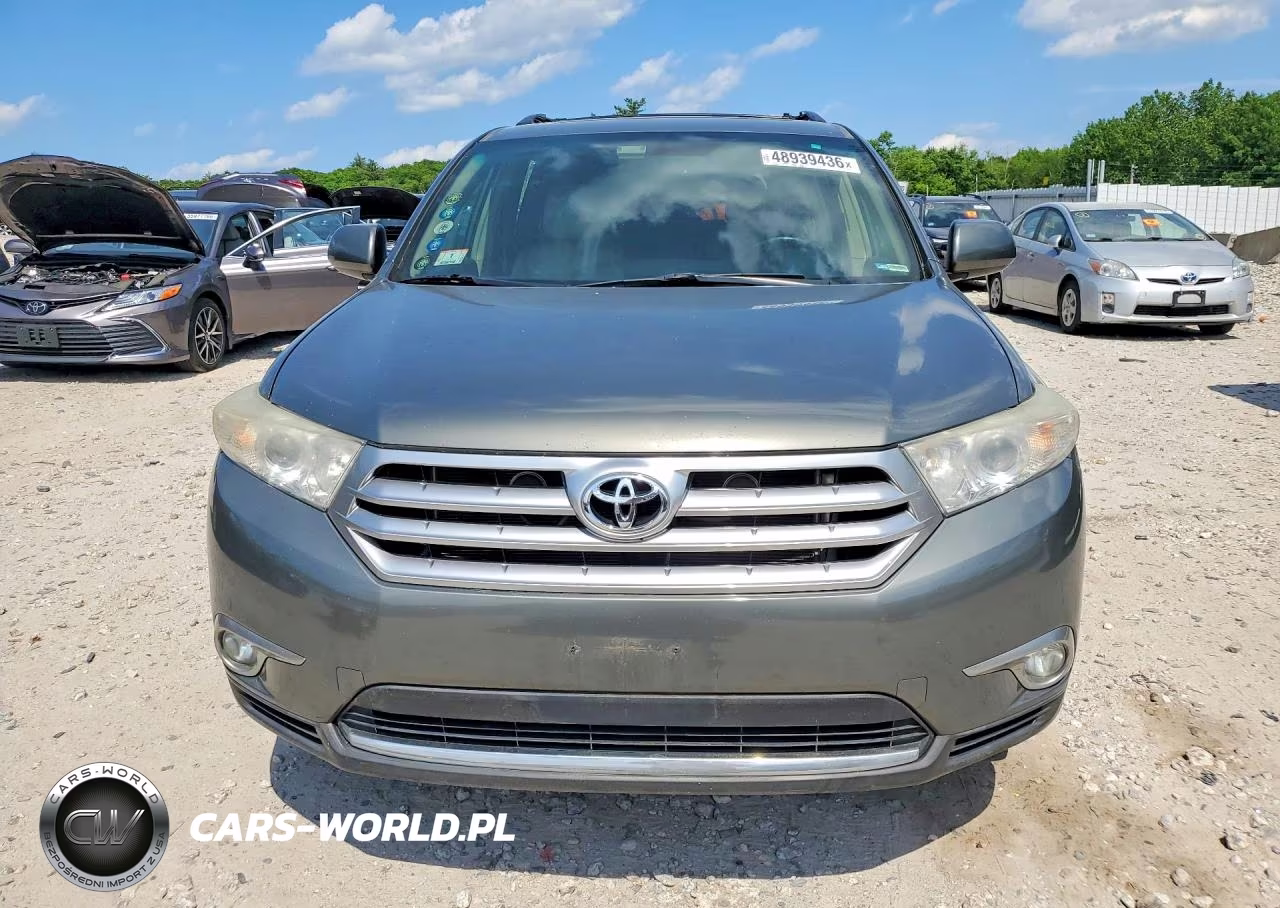 2012 Toyota Highlander Se VIN:5TDBK3EH2CS101206 - 5