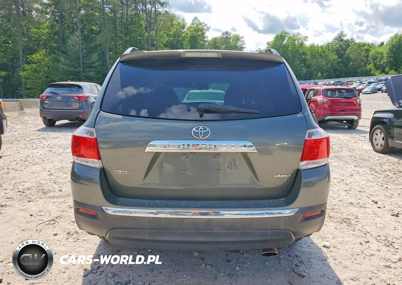 2012 Toyota Highlander Se VIN:5TDBK3EH2CS101206 - 6