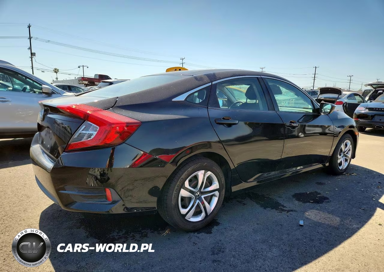 2018 Honda Civic Lx VIN:2HGFC2F59JH605715 - 3