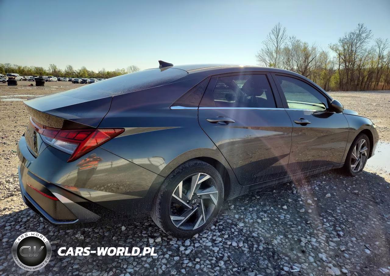 2024 Hyundai Elantra Sel VIN:KMHLS4DG5RU698435 - 3