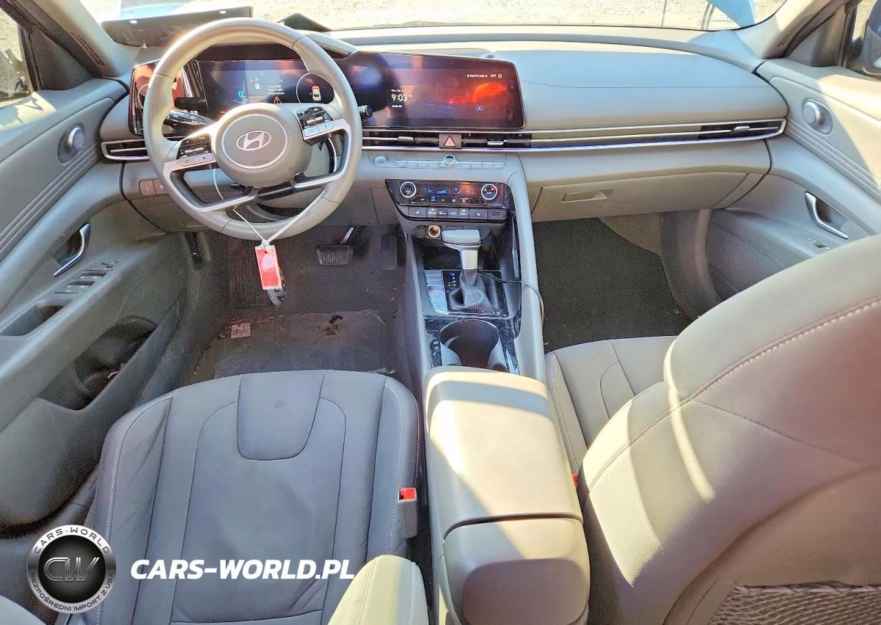 2024 Hyundai Elantra Sel VIN:KMHLS4DG5RU698435 - 8