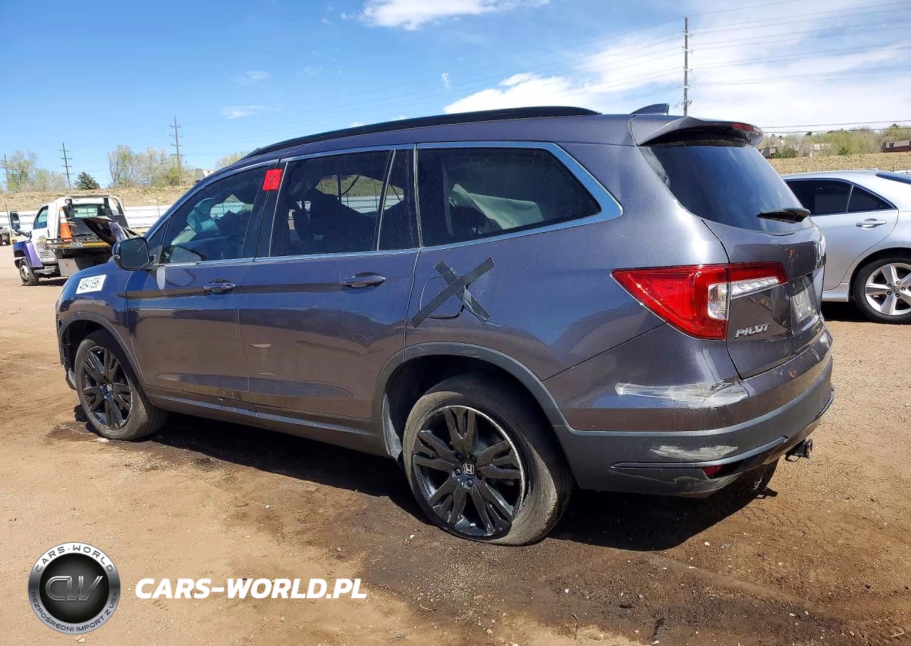 2022 Honda Pilot Se VIN:5FNYF6H29NB014689 - 2