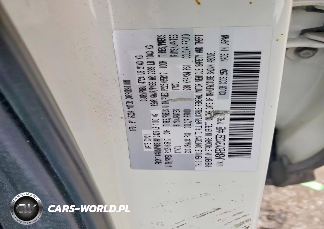 2021 Mazda Cx-5 Touring VIN:JM3KFBCM3M0391448 - 13